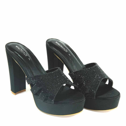 Women Formal Block Heel - 62825S - Block Heel - Walkeaze